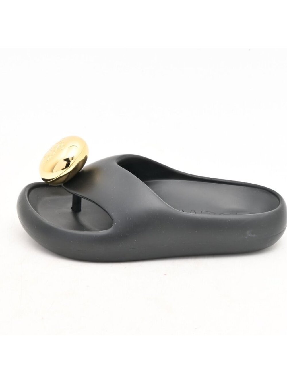 Loewe Beach Sandals Black Gold